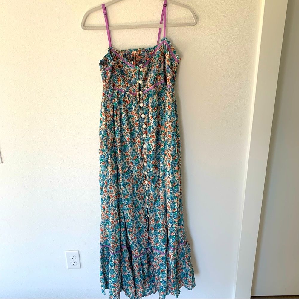 Free People Molly Jo Midi Dress size Large